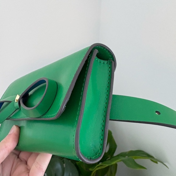 NWT Kate Spade New York Green Bow Leather Everyday Belt Bag Fanny Pack Size L/XL - Picture 15 of 15